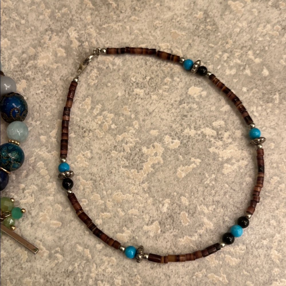 Lot of 10 bangles/bracelets and anklet - Picture 10 of 17